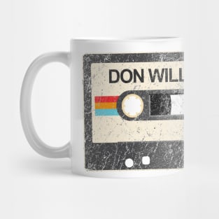 kurniamarga vintage cassette tape Don Williams Mug